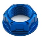 PRO BOLT Pro болт фланец верх yoke гайка ( открытый ) цвет : голубой HONDA Honda YAMAHA Yamaha вынос руля гайка * вынос руля болт руль вокруг детали 