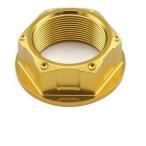 PRO BOLT Pro болт фланец верх yoke гайка ( открытый ) цвет : Gold HONDA Honda YAMAHA Yamaha вынос руля гайка * вынос руля болт руль 