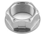 PRO BOLT Pro болт фланец верх yoke гайка ( открытый ) цвет : серебряный HONDA Honda YAMAHA Yamaha вынос руля гайка * вынос руля болт руль 
