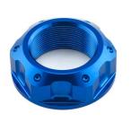 PRO BOLT Pro болт верх yoke гайка цвет : голубой KAWASAKI Kawasaki TRIUMPH Triumph вынос руля гайка * вынос руля болт руль вокруг детали руль 
