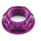 PRO BOLT Pro болт верх yoke гайка цвет : лиловый HONDA Honda KAWASAKI Kawasaki SUZUKI Suzuki вынос руля гайка * вынос руля болт руль вокруг детали 