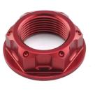 PRO BOLT Pro болт верх yoke гайка цвет : красный HONDA Honda KAWASAKI Kawasaki SUZUKI Suzuki вынос руля гайка * вынос руля болт руль вокруг детали 