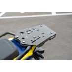 ショッピングmetal METAL GEAR メタルギア オーバーリヤキャリア カラー：ブラックアルマイト Vストローム800 Vストローム800DE SUZUKI スズキ リアキャリア 外装