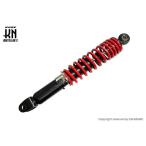 KN план Kei enkikak универсальный амортизатор 310mm цвет :[ корпус ] черный [ springs ] красный HONDA Honda SUZUKI Suzuki YAMAHA Yamaha подвеска 