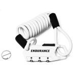 ENDURANCE Endurance универсальный тросик шлем держатель цвет : белый шлем блокировка шлем 
