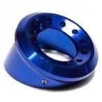 PIRANHA стойка niaCNC Exhaust End Cap (for stock exhaust) for Q-BIX COLOR:Blue Q BIX YAMAHA Yamaha наконечник глушителя muffler 