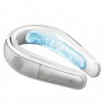 ショッピングネックファン LINKS OF JAPAN リンクスオブジャパン 氷脈ファン ネッククーラー 冷却プレート 首掛け扇風機 カラー：ホワイト その他冷感・ひんやりグッズ アパレル