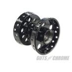 GUTS CHROME Guts хром [V-TWIN] передний | задний steel ступица корпус только HARLEY-DAVIDSON Harley Davidson ступица колесо относящийся подвеска 