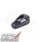 RPM CARBONa-rupi- M карбоновый карбоновый выхлоп колпак Kawasaki ZX6R specification : диагональный рубчик ./ отделка : глянец нет NINJA ZX-6R KAWASAKI Kawasaki muffler 