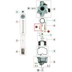 SP Takegawa SPtake сторона [ ремонт детали ] Mikuni VM22 для Pilot jet #15 slow jet * Pilot jet всасывающий относящийся двигатель 