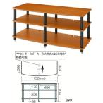 Sound Magic サウンドマジック AV03LB 棚板ライトチェリー支柱ブラック AVラック