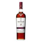 ハロウィン 2026 誕生日 ギフト 業務店御用達 ウイスキー マッカラン 25年 箱付:700ml☆ 洋酒 Whisky (81-0)