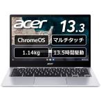 Acer Chromebook Spin 513(Snapdragon 7C Gen2/8GB/64GB eMMC/Chrome OS/Of нет /13.3 type / чистый серебряный ) CP513-1H-N18P