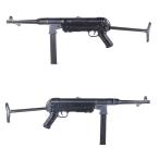 ショッピングメタル 【12月入荷予約】AGM MP40 フルメタル電動ガン(黒染め版) BK