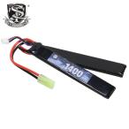 S&amp;T 7.4v Lipo 1400mAh 40C раздельный аккумулятор Mini коннектор (123*19*10)