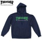 thrasher パーカー（US規格）Outlined Hood (Navy Blue)スラッシャーパーカー  プルオーバー フード