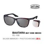 OUTLAND サングラス BAATARA MAT DEMI SMOKE  