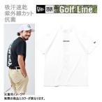 ニューエラ ゴルフ モックネック 半袖 鹿の子 ミッドネック Tシャツ Vertical Logo ホワイト(14109047)日本正規品 NEWERA