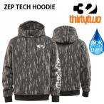 THIRTYTWO 32  24-25 スノーボードウェア メンズ　撥水アパレル　ZEP TECH HOODIE   BLACK-CHARCOAL   サーティーツー ウエア