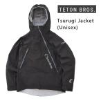 TETON BROS / Tsurugi Jacket (Unisex) / Black ( 24-25 2025 ) задний Country одежда чай тонн Bros tsurugi жакет 