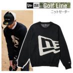  New Era Golf одежда вязаный свитер флаг Logo черный (14669877) Япония стандартный товар NEWERA Golf одежда 