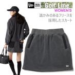 ショッピング契約 ニューエラ ゴルフウェア Women's フリース スカート チャコールグレー (14669818) NEWERA ゴルフ
