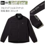  New Era Golf одежда полный Zip ракушка жакет черный (14669885) водоотталкивающий . способ стрейч NEWERA Япония стандартный товар 
