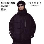 ショッピングスノーボード エレクトリック スノーボードパーカー ELECTRIC 撥水 MOUNTAIN JACKET / BLACK (E25FJ03) スノーボード フィッシング