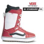  Vans сноуборд ботинки VANS HI-STANDARD OG высокий стандартный / RED/TRUE WHITE(26-27 2027) Япония стандартный товар 
