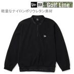  New Era Golf длинный рукав Wind жакет тянуть over черный ( 15129425 ) newera Golf Япония стандартный товар 