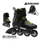 [[u[h CCXP[g l 2023 RB CRUISER Blk-Neon Yel 07101500215 RBN[U[ ROLLERBLADE