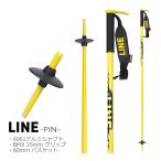 ライン スキーポール 2024 PIN Black-Yellow A2302005013 ピン LINE Skis スキーストック (23-24 2024) 日本正規品