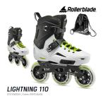 ショッピングlightning ローラーブレード インラインスケート 大人 2024 LIGHTNING 110 073720002V4 ユニセックス ライトニング110 ROLLERBLADE