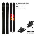 CANDIDE SKIS лыжи 2026 BC 111 (25-26 2026) + 27 Armada STRIVE 12( лыжи крепления комплект ) Япония стандартный товар . покупка 