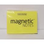 マグネティック　magnetic NOTES マグネティックノートＳ　イエロー　100sheets