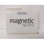 マグネティック　magnetic NOTES マグネティックノートＳ　ホワイト/グレー　100sheets