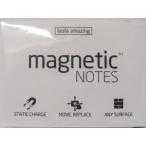 マグネティック　magnetic NOTES マグネティックノートＭ　ホワイト　100sheets