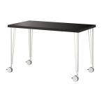 IKEA/ Ikea LINNMON/KRILLE стол, черный Brown, белый 