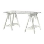 IKEA/ Ikea GLASHOLM/FINNVARD стол, стекло,eg белый 