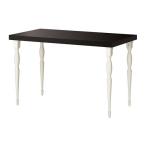 IKEA/ Ikea TORNLIDEN/NIPEN стол, черный Brown, белый 