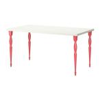 IKEA/ Ikea LINNMON/NIPEN стол, белый, красный 