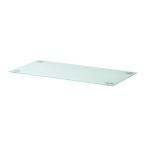 IKEA/ Ikea GLASHOLM стол верх, стекло, белый 