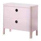 IKEA/ Ikea BUSUNGE грудь ( выдвижной ящик ×2), свет розовый 