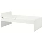 [IKEA/ Ikea / почтовый заказ ]SLAKT потертость kto/ NATTAPA гайка a-pa кроватная рама защита направляющие + bed основа ( платформа из деревянных планок ) имеется, белый,90x200 cm[3](29563891)