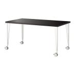 IKEA/ Ikea LINNMON/KRILLE стол, черный Brown, белый 