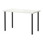 IKEA/ Ikea LINNMON/ADILS стол, высокий блеск белый, черный 