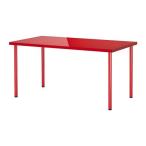 IKEA/ Ikea LINNMON/ADILS стол, высокий блеск красный, красный 