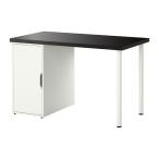 IKEA/ Ikea LINNMON/ALEX стол, черный Brown, белый 