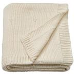 [IKEA/ Ikea / почтовый заказ ]LEN полоса одеяло, белый / вязаный,70x90 cm[A](50625095)