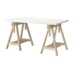 IKEA/ Ikea LINNMON/FINNVARD стол, белый, береза 